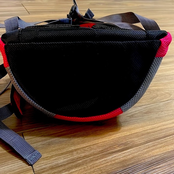 Sport Pet Backpack ,Front Chest  Pet Carrier Pink & Gray - Picture 5 of 6